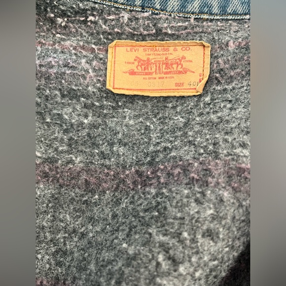 Vintage Levi Jean Jacket - Picture 3 of 3